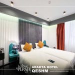 twin room of arakta hotel qeshm