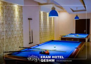 billiard table of eram hotel qeshm