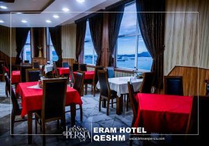 restaurant of eram hotel qeshm