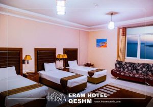 triple room of eram hotel qeshm