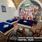 four bed room of royaye ghadim traditional hotel yazd