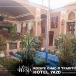 yard of royaye ghadim traditional hotel yazd