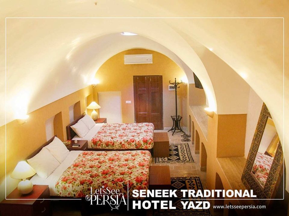 four bed room of seneek traditional hotel yazd