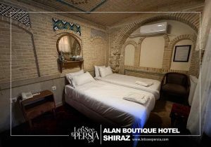 room of alan boutique hotel shiraz