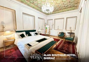 double room of alan boutique hotel shiraz