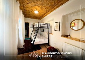 duplex bed of alan boutique hotel shiraz