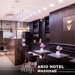 cafe of ario hotel mashhad