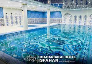 pool of chaharbagh hotel isfahan