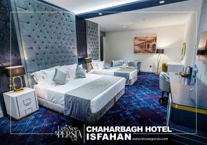 triple room of chaharbagh hotel isfahan