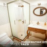 bathroom of hooman boutique hotel yazd