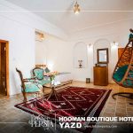 room furniture of hooman boutique hotel yazd