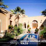 traditional yard of hooman boutique hotel yazd