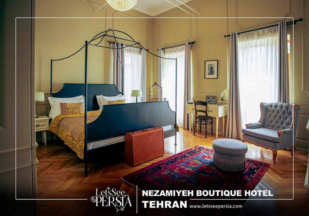 kazem khan double room of nezamiyeh boutique hotel tehran