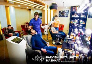 barber shop of darvishi royal hotel mashhad