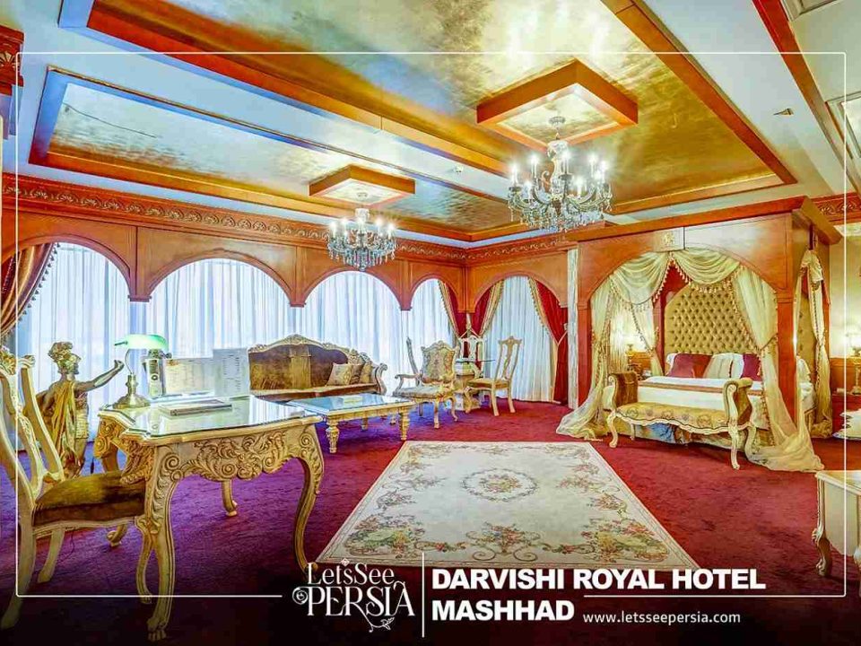 luxury penthouse room of darvishi royal hotel mashhad