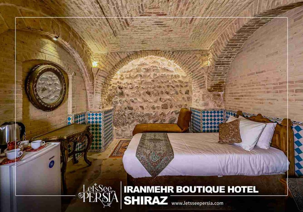 basement room of iranmehr boutique hotel shiraz