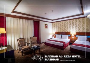 triple room of madinah al-reza hotel mashhad