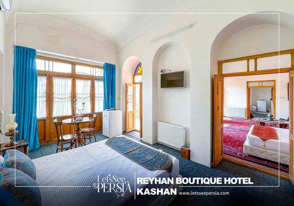 connected suite four bedroom of Reyhan Boutique Hotel Kashan