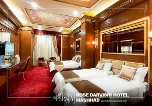 four bedroom of rose darvishi hotel mashhad