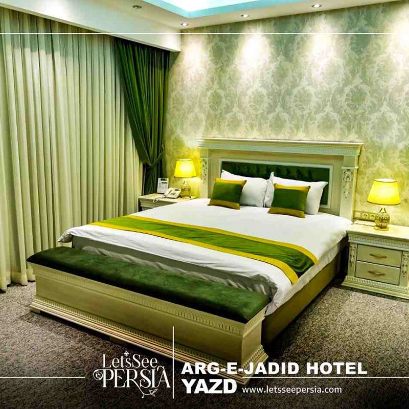 double room of arg-e jadid hotel yazd