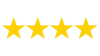 four star icon for hotel