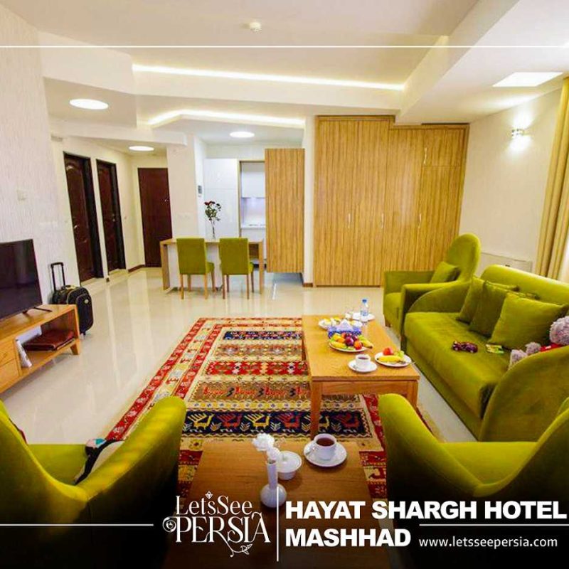 room furnitures of hayat shargh hotel mashhad