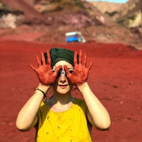 Hurmuz island in Iran. let’s see persia travel agency travelers in Hurmuz island in Iran. let's see persia travel agency